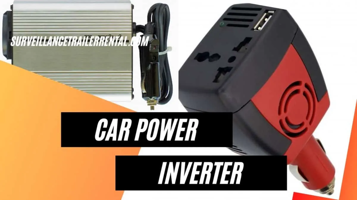 Car Power Inverter to Power TVs and laptops