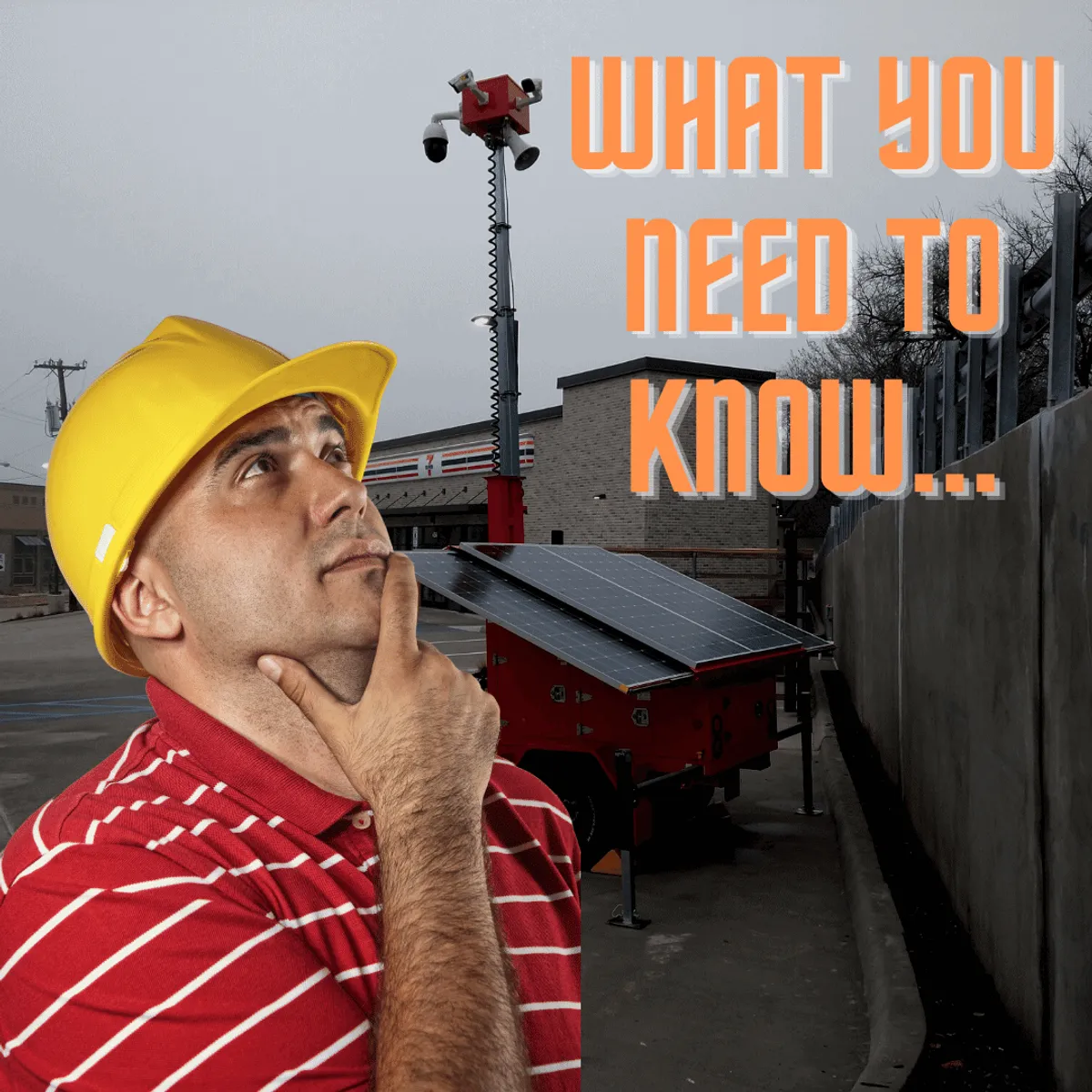 What You Should Know About Mobile CCTV Trailers