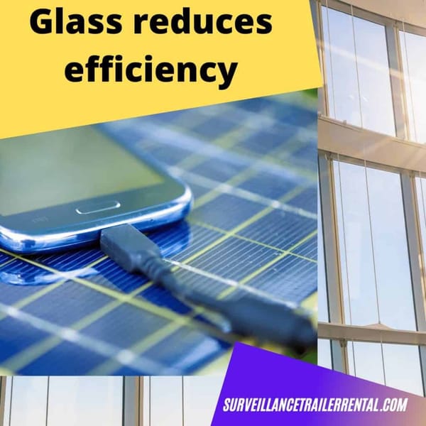 Do Solar Panels Work Through Glass?