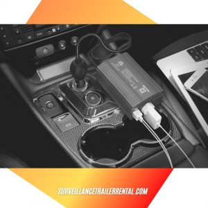 Different AC devices connected to car power inverter